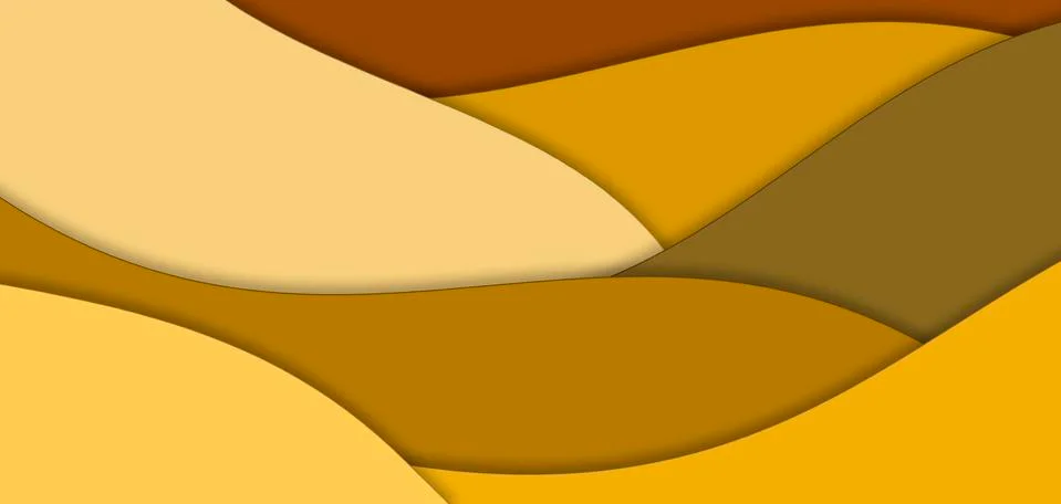 Wave layers background for banner design Illustrazione stock