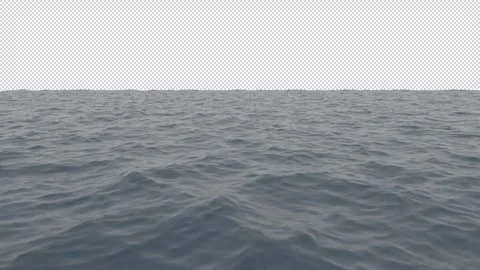 Wave Left 01 Loop HD Stock Footage 312512981