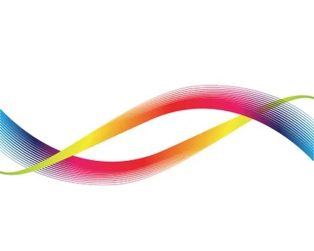 Wave line abstrack background vectors Ilustración de archivo