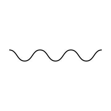 Wave line, abstract zigzag curves, seamless pattern texture design element .. Stock Illustration