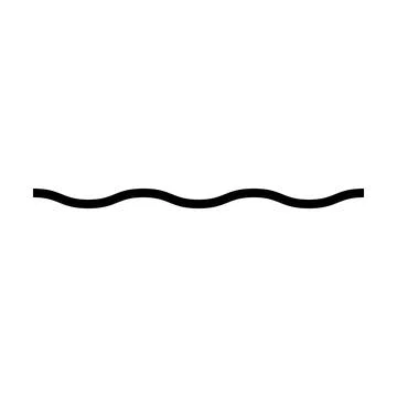 Wave line, abstract zigzag curves, seamless pattern texture design element .. 库存插图
