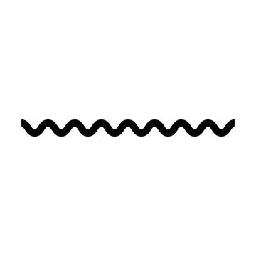 Wave line, abstract zigzag curves, seamless pattern texture design element .. Stock Illustration