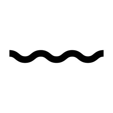Wave line, abstract zigzag curves, seamless pattern texture design element .. Stock Illustration