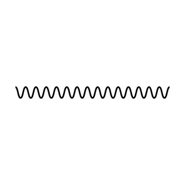 Wave line, abstract zigzag curves, seamless pattern texture design element .. イラスト素材