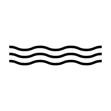 Wave line, abstract zigzag curves, seamless pattern texture design element .. Stock Illustration
