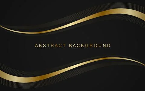 Wave Line Background. Modern abstract wave line background for luxury brand.. イラスト素材