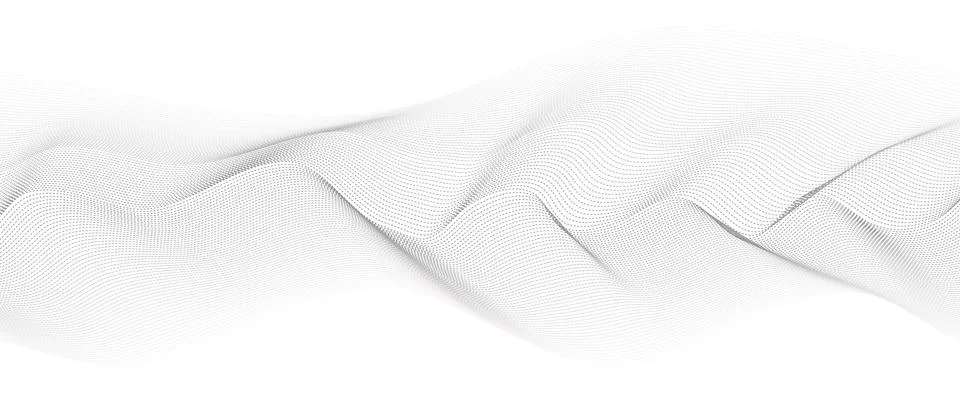 Wave line background with smooth shape. Stock Illustration