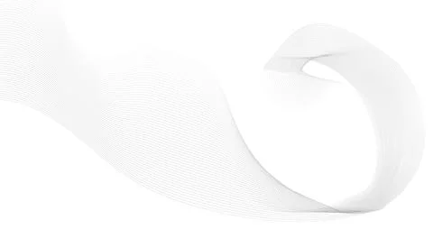 Wave line background with smooth shape. Stock Illustration