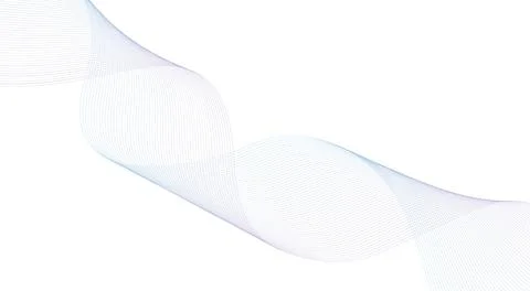 Wave line background with smooth shape. Stock Illustration