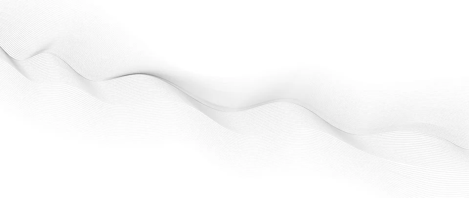 Wave line background with smooth shape. Stock Illustration