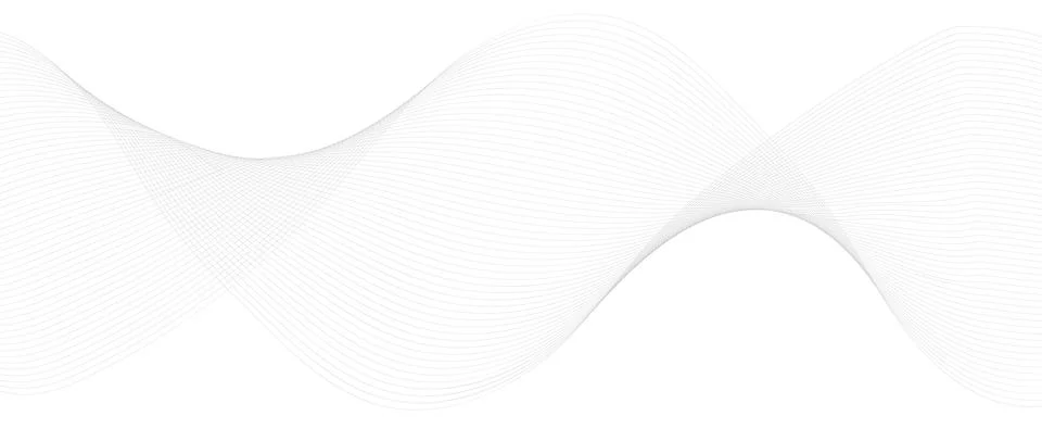 Wave line background with smooth shape. Stock Illustration