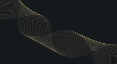 Wave line background with smooth shape. Stock Illustration