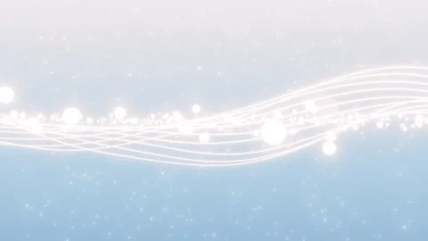 Wave Line Flow Curve Loop Stock Footage 249157586