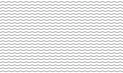 Wave line seamless pattern. Wavy thin stripes pattern Illustrazione stock