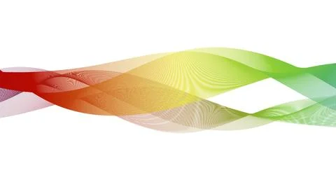Wave Lines Abstract Background 스톡 일러스트