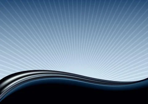 Wave lines abstract bright background Stock Illustration