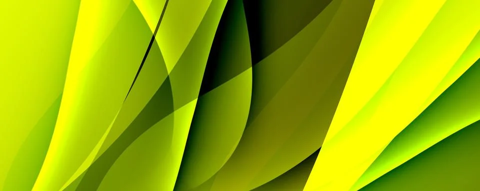 Wave lines and dynamic geometric design. Vector Illustration For Wallpaper Illustrazione stock