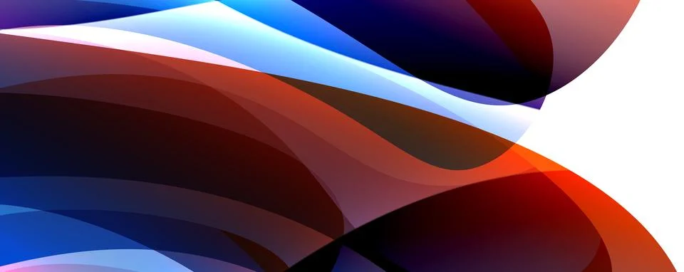 Wave lines and dynamic geometric design. Vector Illustration For Wallpaper Illustrazione stock