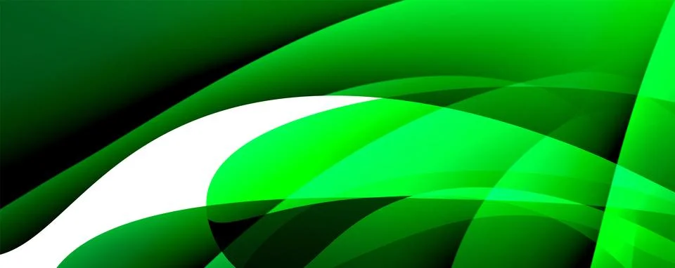 Wave lines and dynamic geometric design. Vector Illustration For Wallpaper Stock Illustration