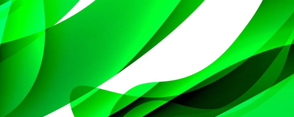 Wave lines and dynamic geometric design. Vector Illustration For Wallpaper Stock Illustration