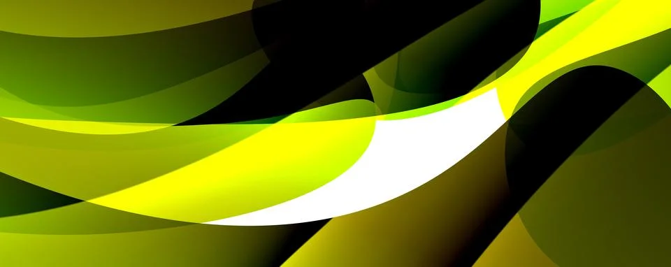 Wave lines and dynamic geometric design. Vector Illustration For Wallpaper イラスト素材