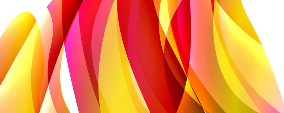 Wave lines and dynamic geometric design. Vector Illustration For Wallpaper Stock Illustration