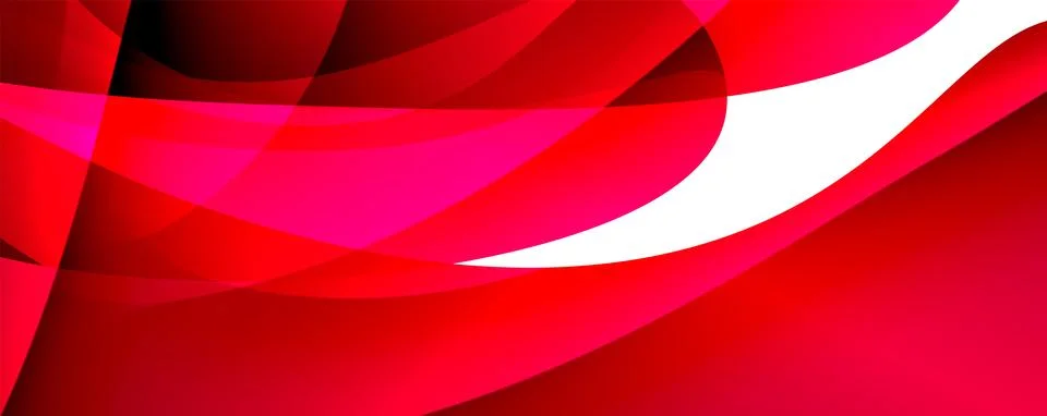 Wave lines and dynamic geometric design. Vector Illustration For Wallpaper Stock Illustration