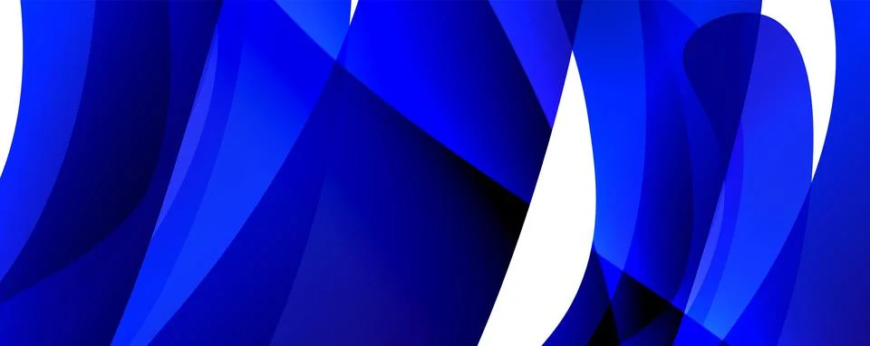Wave lines and dynamic geometric design. Vector Illustration For Wallpaper Stock Illustration