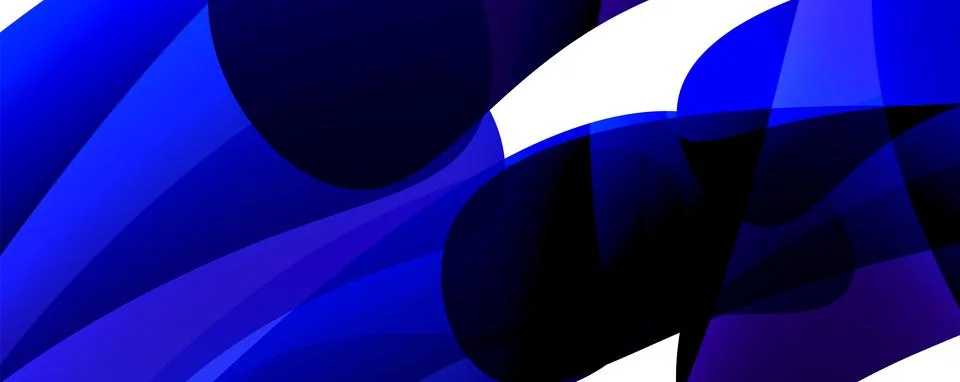 Wave lines and dynamic geometric design. Vector Illustration For Wallpaper Stock Illustration