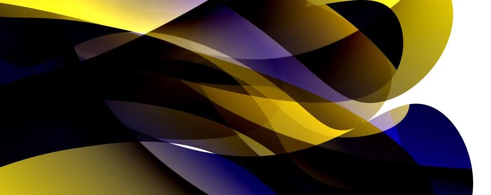 Wave lines and dynamic geometric design. Vector Illustration For Wallpaper Illustrazione stock