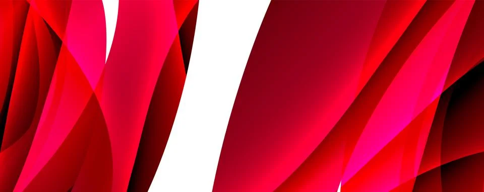 Wave lines and dynamic geometric design. Vector Illustration For Wallpaper Stock Illustration