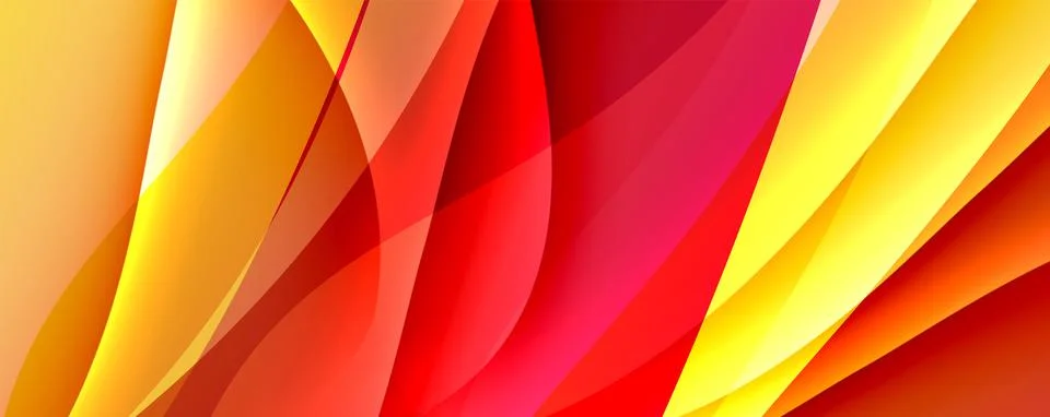 Wave lines and dynamic geometric design. Vector Illustration For Wallpaper Stock Illustration