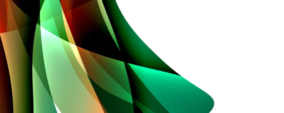Wave lines and dynamic geometric design. Vector Illustration For Wallpaper Stock Illustration