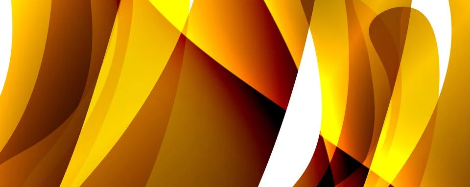 Wave lines and dynamic geometric design. Vector Illustration For Wallpaper Illustrazione stock