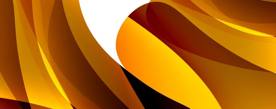 Wave lines and dynamic geometric design. Vector Illustration For Wallpaper Stock Illustration