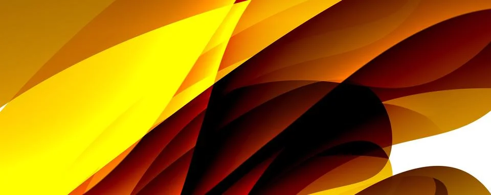 Wave lines and dynamic geometric design. Vector Illustration For Wallpaper Illustrazione stock