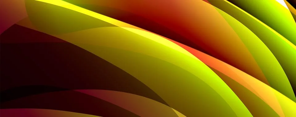 Wave lines and dynamic geometric design. Vector Illustration For Wallpaper Illustrazione stock