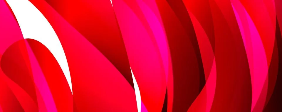 Wave lines and dynamic geometric design. Vector Illustration For Wallpaper Stock Illustration