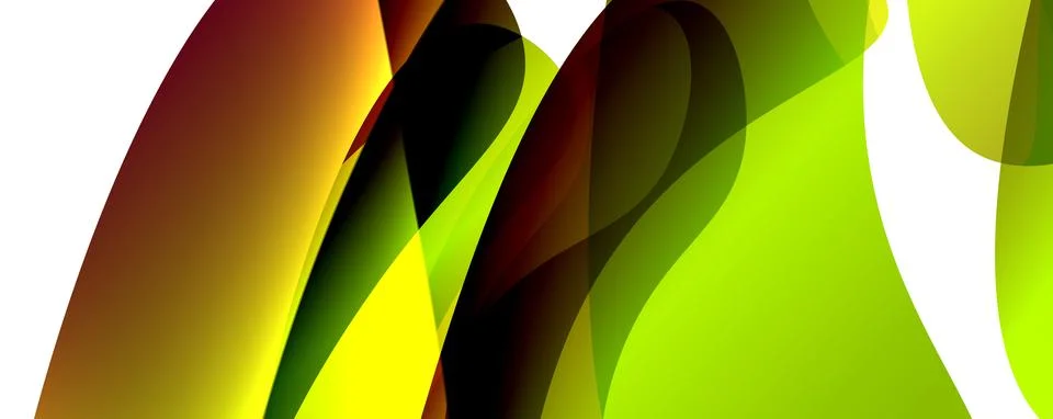 Wave lines and dynamic geometric design. Vector Illustration For Wallpaper Illustrazione stock