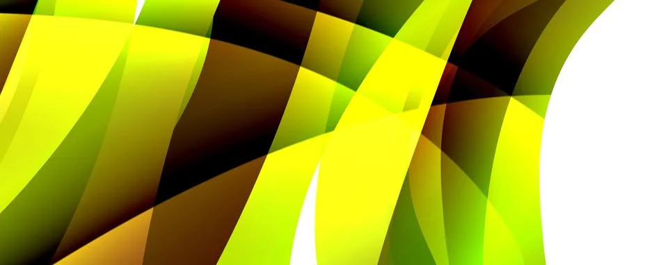 Wave lines and dynamic geometric design. Vector Illustration For Wallpaper Stock Illustration