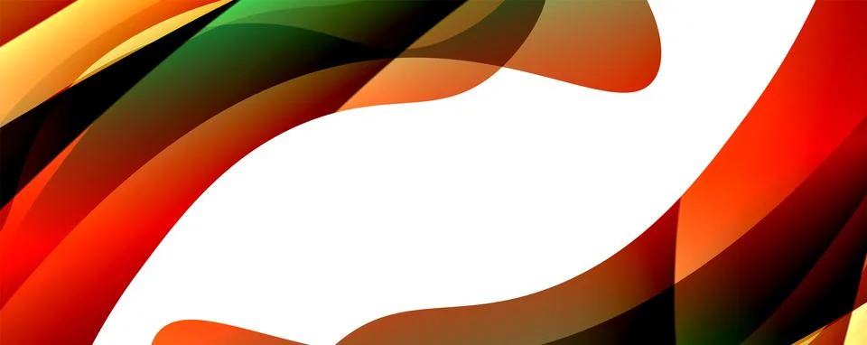 Wave lines and dynamic geometric design. Vector Illustration For Wallpaper Stock Illustration