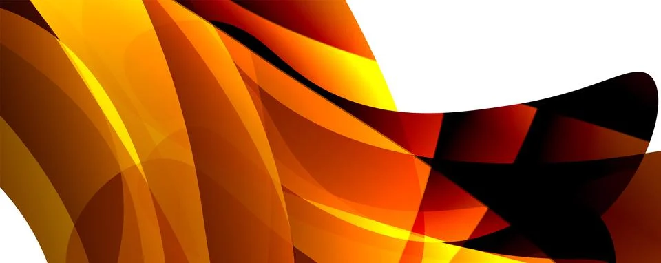 Wave lines and dynamic geometric design. Vector Illustration For Wallpaper Illustrazione stock