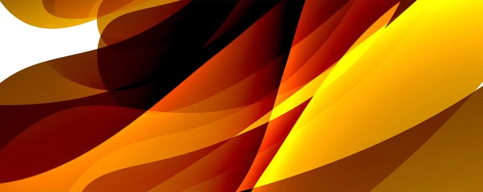 Wave lines and dynamic geometric design. Vector Illustration For Wallpaper Illustrazione stock