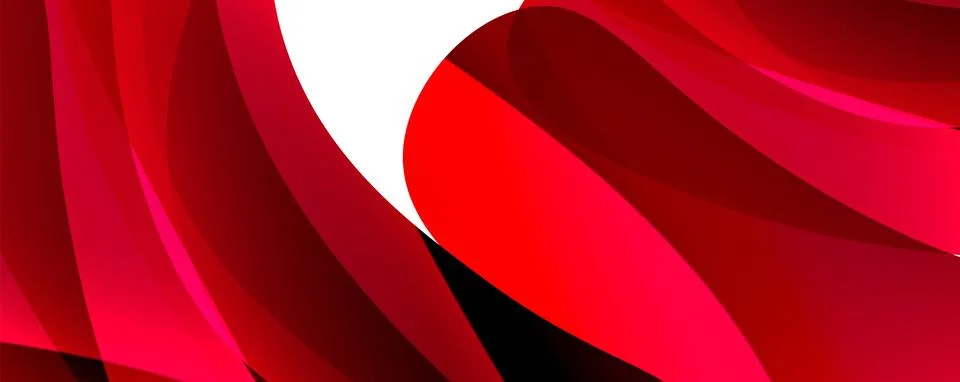 Wave lines and dynamic geometric design. Vector Illustration For Wallpaper Stock Illustration