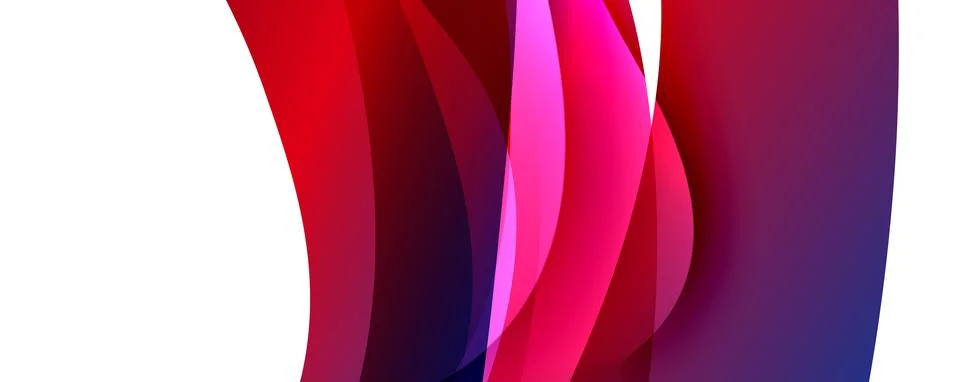 Wave lines and dynamic geometric design. Vector Illustration For Wallpaper Illustrazione stock