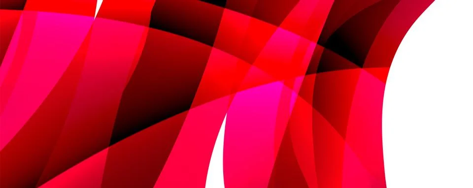 Wave lines and dynamic geometric design. Vector Illustration For Wallpaper Stock Illustration
