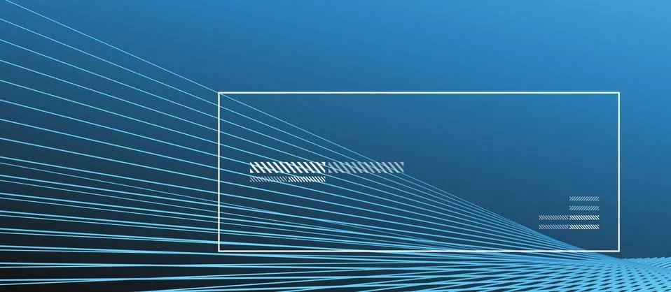 Wave lines with blend effect on fluid gradient, abstract background colorful 스톡 일러스트