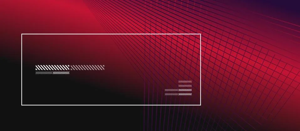 Wave lines with blend effect on fluid gradient, abstract background colorful 스톡 일러스트