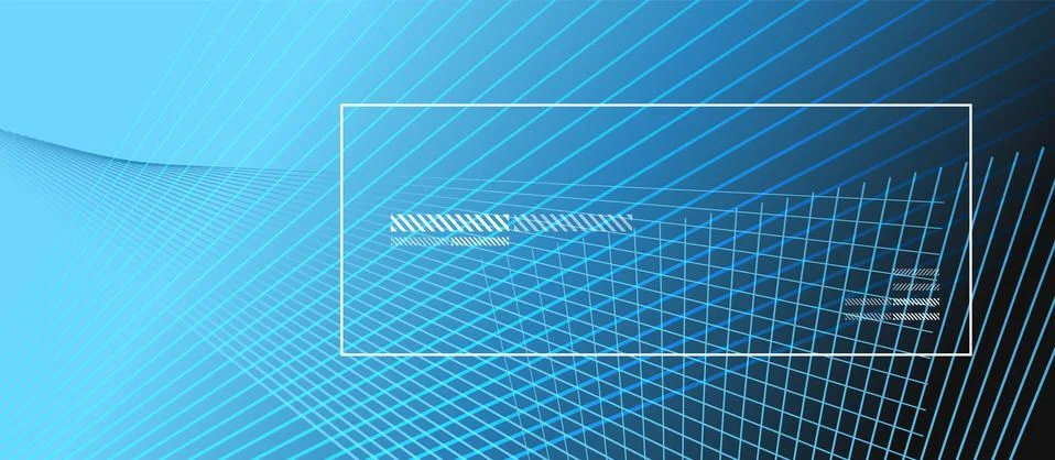Wave lines with blend effect on fluid gradient, abstract background colorful 스톡 일러스트