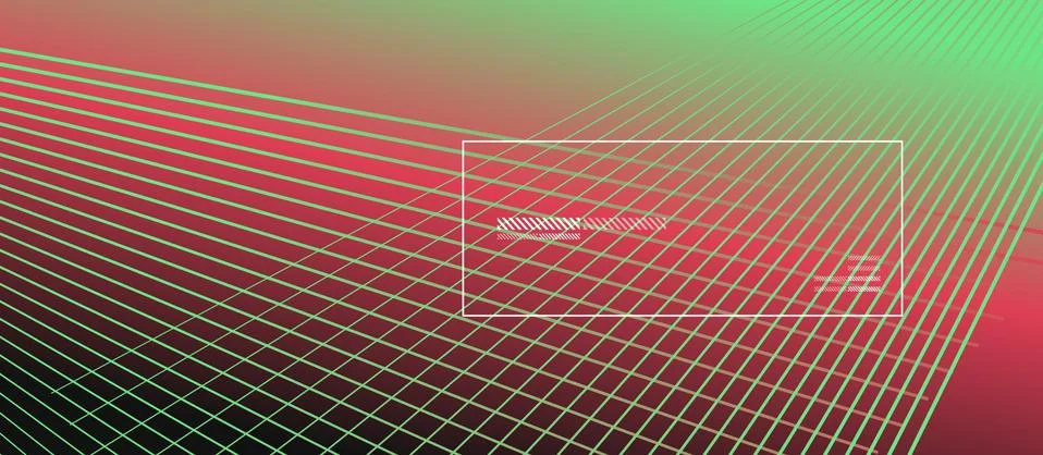 Wave lines with blend effect on fluid gradient, abstract background colorful 스톡 일러스트